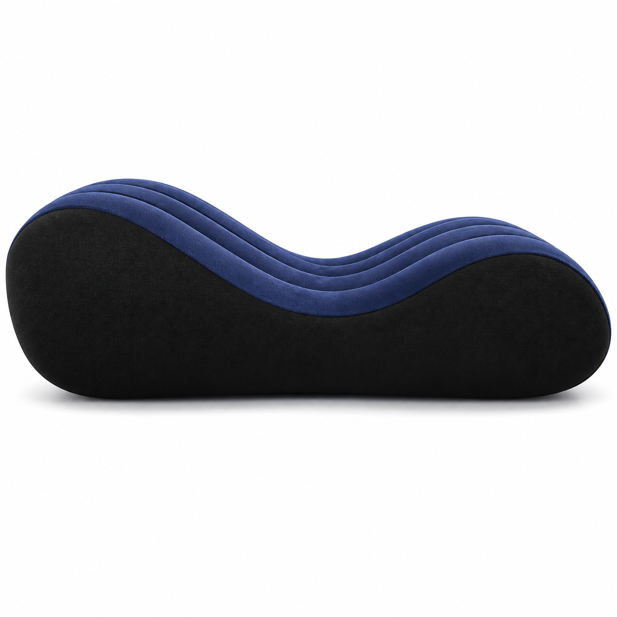 Inflatable Ergonomic Wave Lounge Chair with Electric Air Pump – Contoured Relaxation