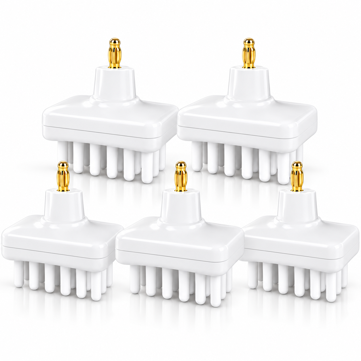 5-Pack Jet Plasma Replacement Tips for R97 & R98 – Square / Rectangular Treatment Tips
