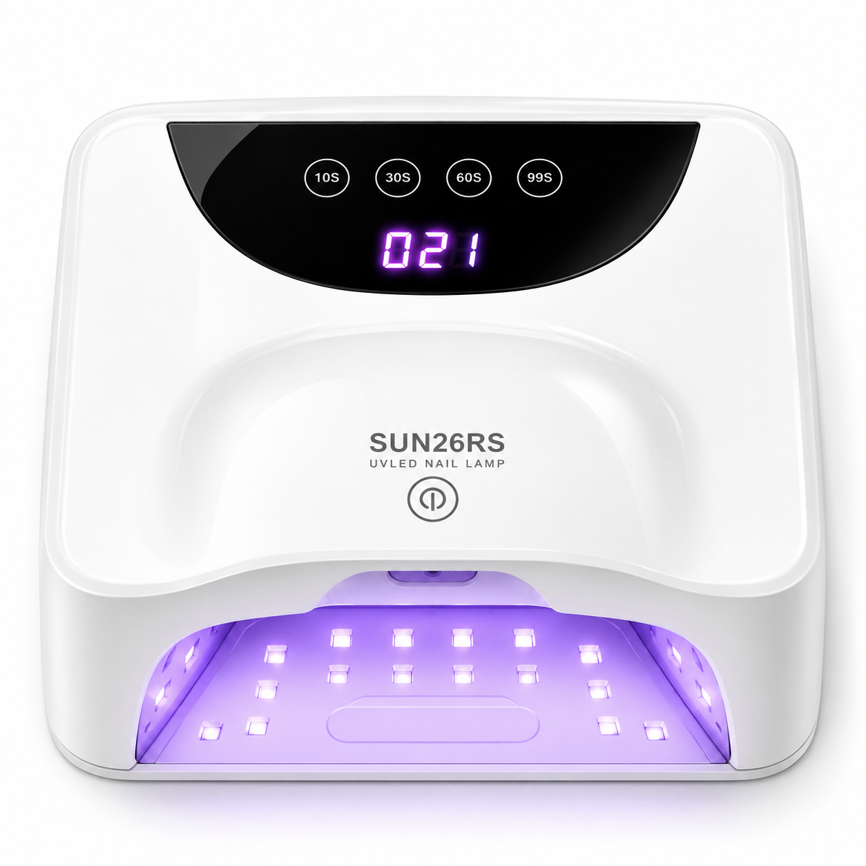 SUN-26RS 2-in-1 UV/LED Nail Lamp – 69 LEDs, Dual-Zone Thumb & Hand Gel Curing Dryer with Smart Sensor