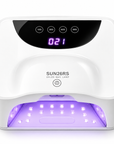 SUN-26RS 2-in-1 UV/LED Nail Lamp – 69 LEDs, Dual-Zone Thumb & Hand Gel Curing Dryer with Smart Sensor