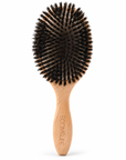 Natural Boar Bristle Hair Brush – Premium Wooden Oval Hair Brush