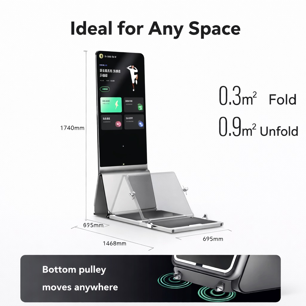 Smart AI Home Gym Equipment for Full-Body Training – Luxury Indoor Fitness System