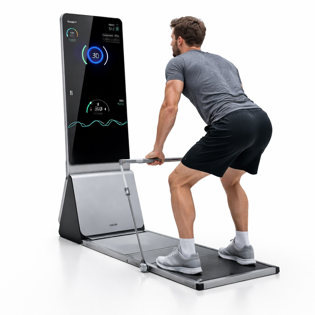 Smart AI Home Gym Equipment for Full-Body Training – Luxury Indoor Fitness System