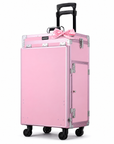 Professional Rolling Manicure Table – Foldable Nail Tech Desk with 4 Drawers & Travel Case
