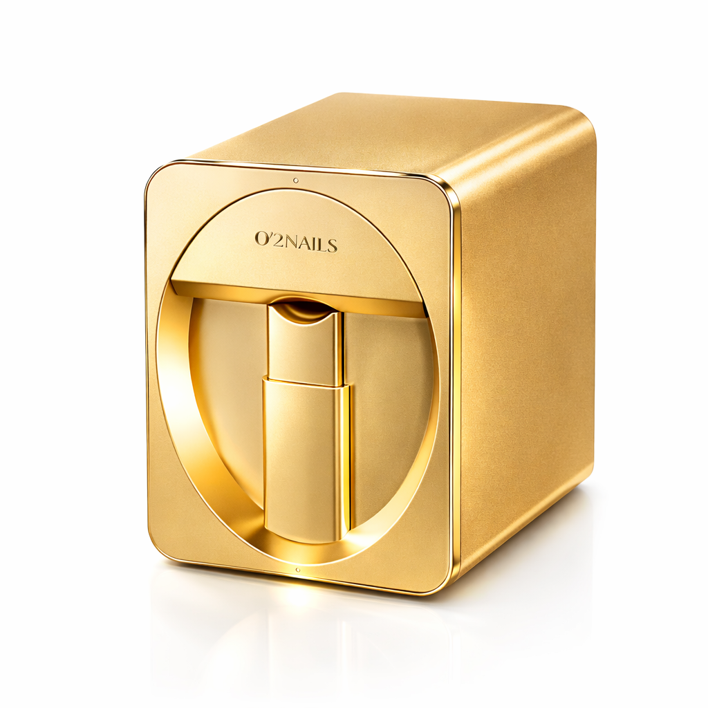 O2Nails X11 Deluxe Edition Gold Color – Mobile Nail Printer