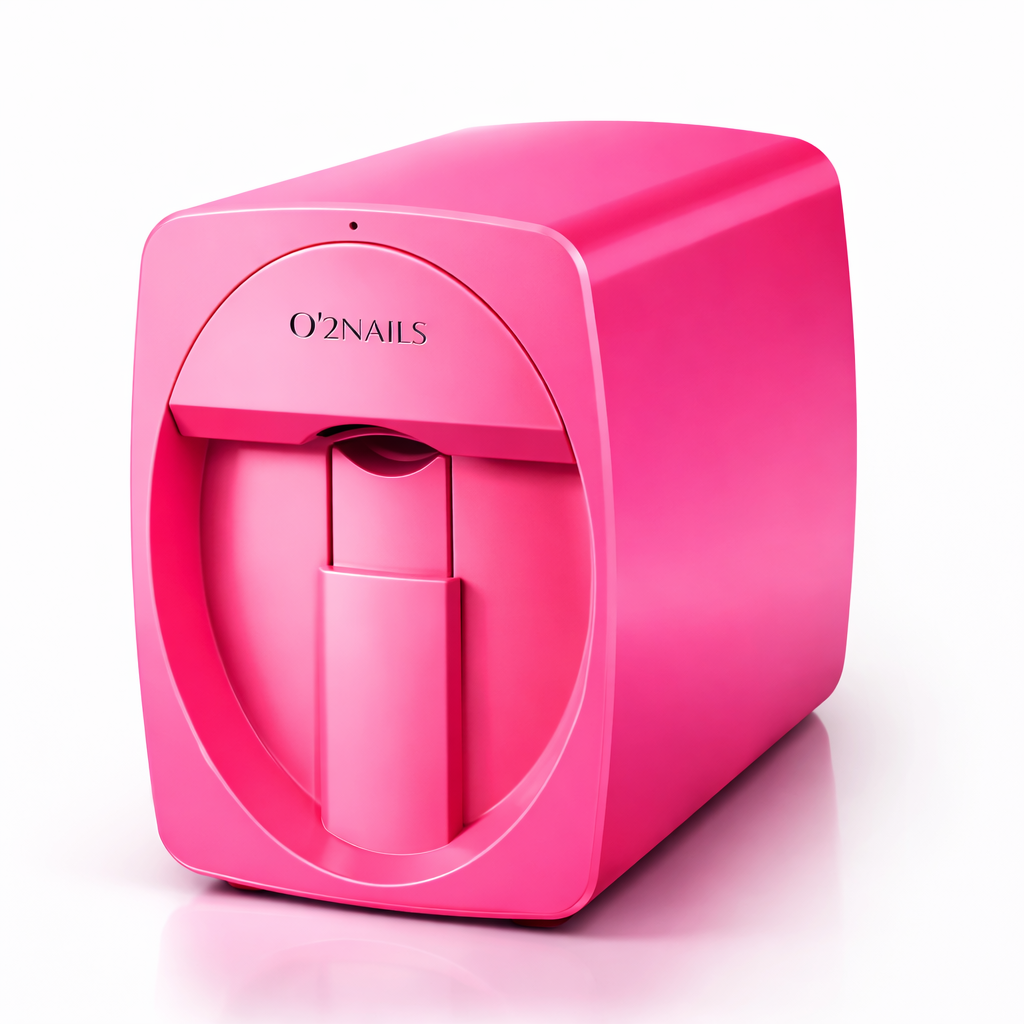 O2Nails Nail Printer M1 Mini Professional 3D Nail Printer – Digital Nail Art for Home or Nail Salon