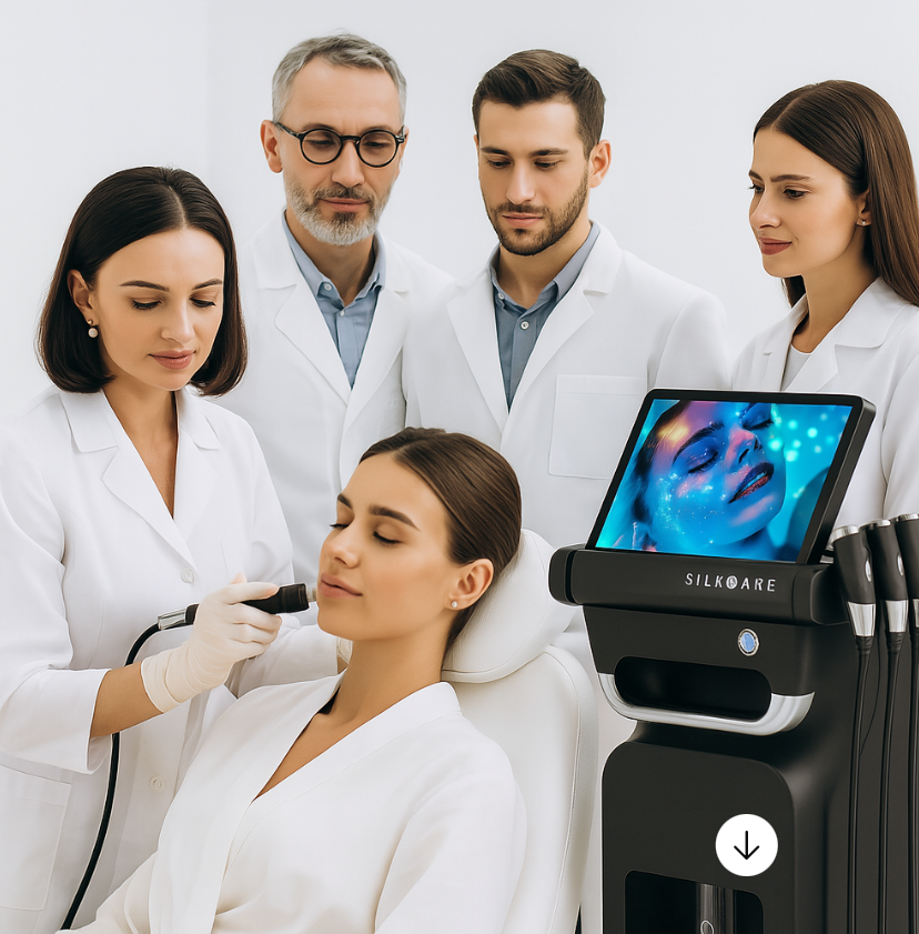 Theia UltraSilk+ 4-in-1 Professional Facial System – Hydra Peeling, Oxygen Jet, DPT Infusion & Plasma Care