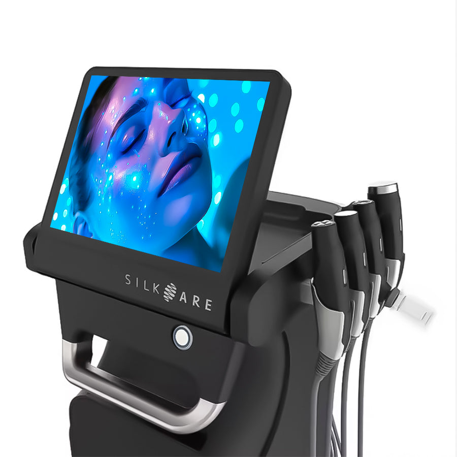 Theia Ultra Silk Plus – 4-in-1 Pro Facial System Hydra Peeling, Pure Oxygen Jet, DPT Infusion & Plasma