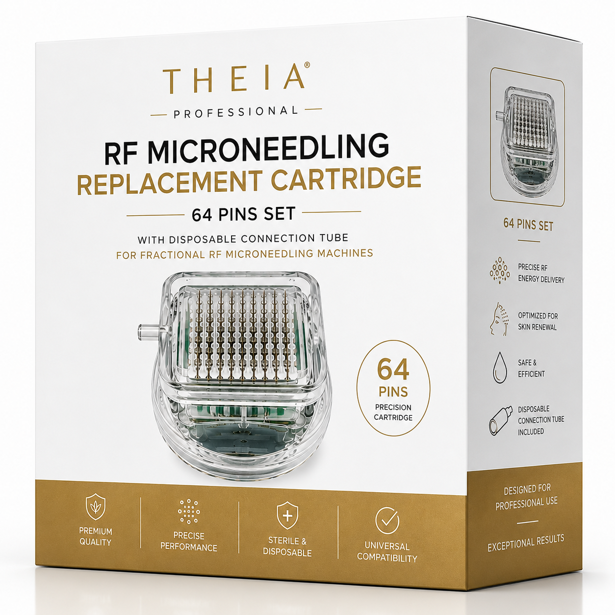 Theia Precision RF Microneedling Cartridge Pro – Sterile Professional Replacement Cartridge