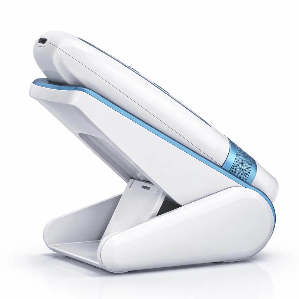 THEIA 2-in-1 Microneedling & EMS Facial Device – Adjustable Intensity Skincare Tool