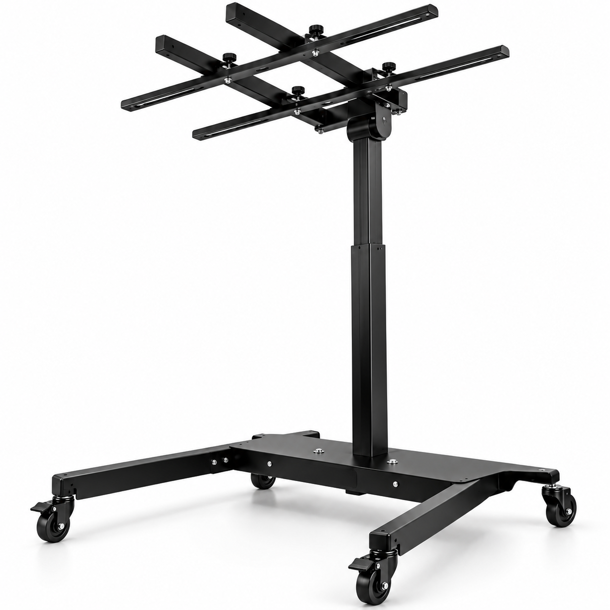 Professional Electric Red Light  Panel Stand – Motorized Height Adjustment, 360° Rotation & 4-Panel Mount