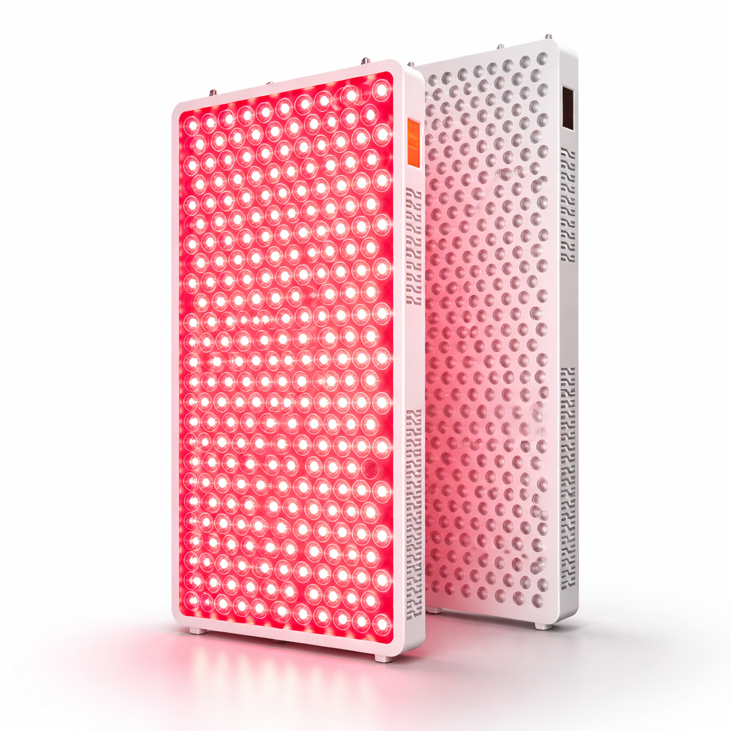 Red Light Therapy Panel – 432 LEDs, Touch Screen, 8 Wavelengths | Elite Red Light Therapy