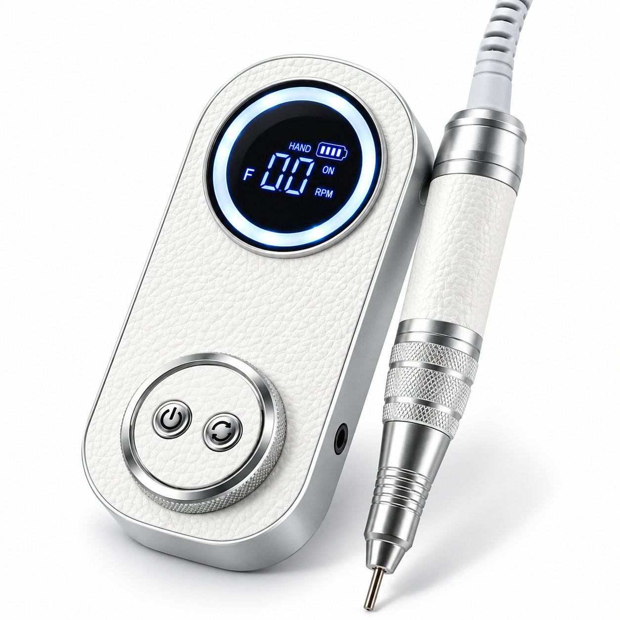 Cordless Electric Nail Drill Machine – 40,000 RPM, 25W Rechargeable Manicure & Pedicure Tool