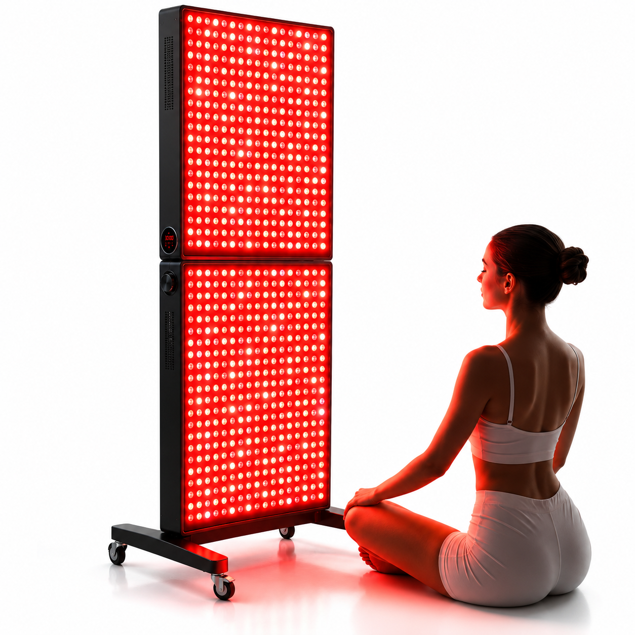 Theia LuxWavePro 7: The Biggest High Irradiance Full Body Red Light Therapy Panel for Optimal Fitness and Wellness