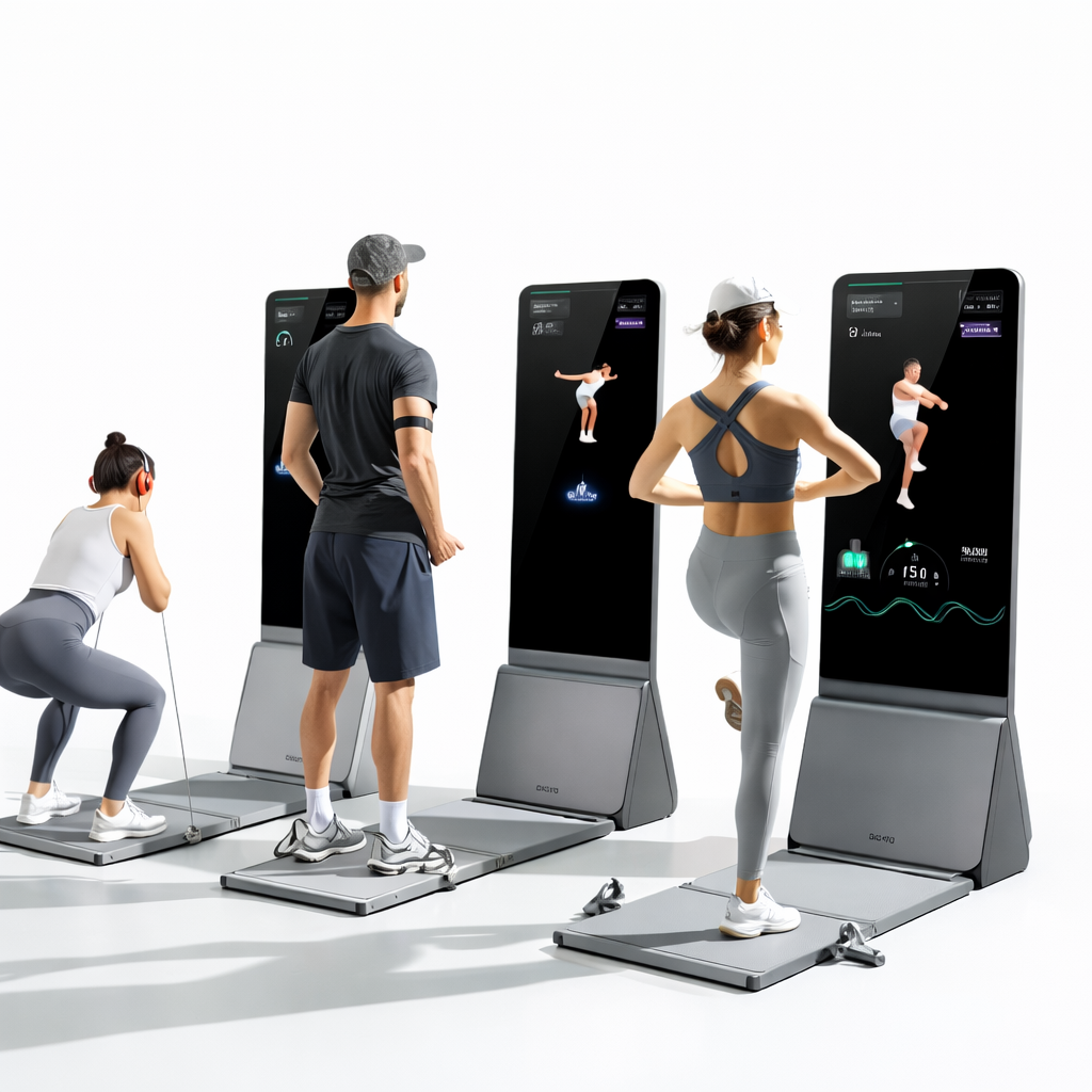 Smart AI Home Gym Equipment for Full-Body Training – Luxury Indoor Fitness System