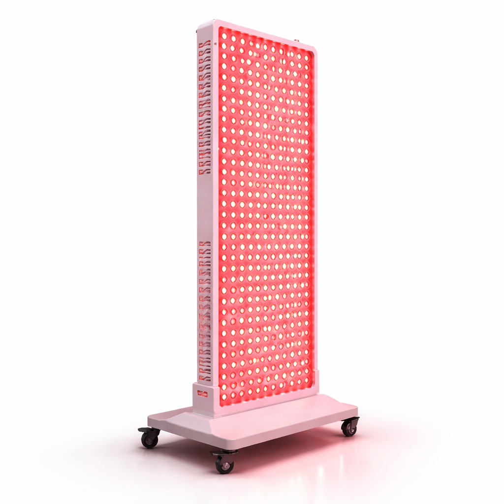 Red Light Therapy Panel – 432 LEDs, Touch Screen, 8 Wavelengths | Elite Red Light Therapy