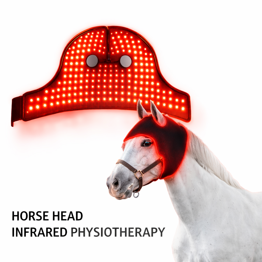 Red & Near-Infrared LED Horse Back Blanket – Equine Wellness Light Wrap (660nm & 850nm