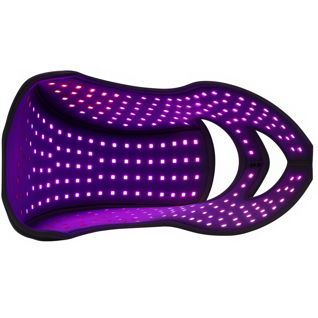 LED Hair Growth & Skin Rejuvenation Mask – 4-Color LLLT Therapy 660nm & 850nm for Anti-Aging, Skin Brightening and Hair Loss Prevention