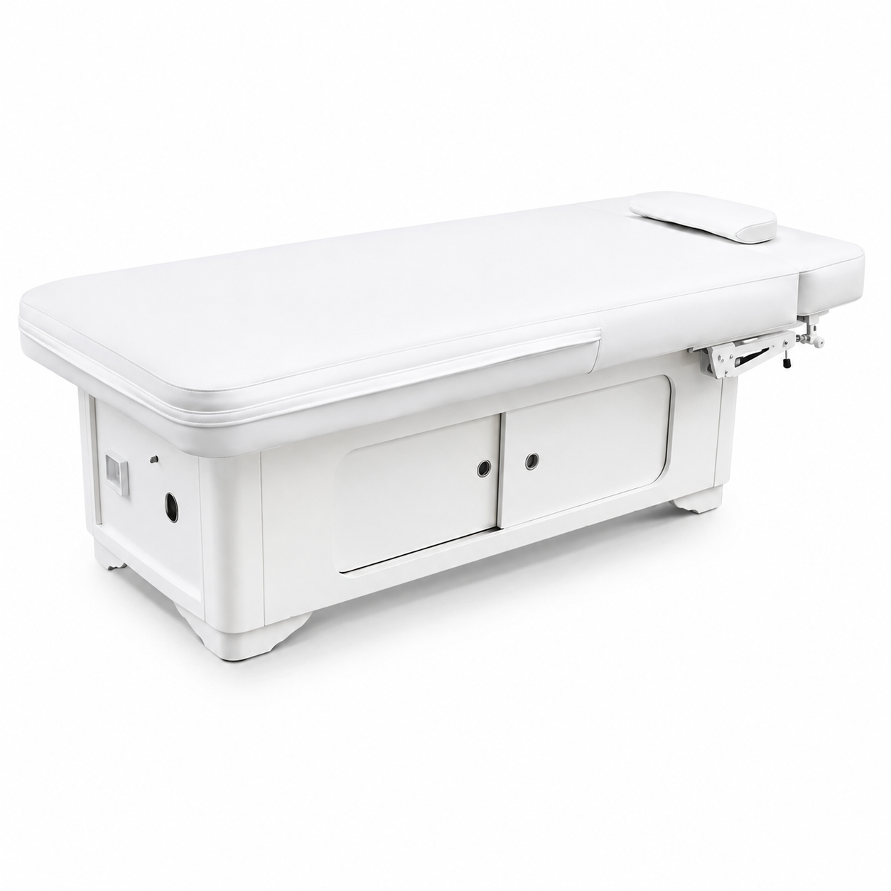 Luxury Electric Spa & Facial Treatment Bed with Heating & Adjustable Backrest