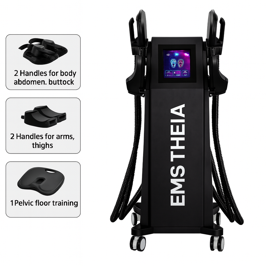 THEIA Ems Pro Ultra Sculpt 2025 – Professional 6500W RF Body Slim & Muscle Stimulation Machine