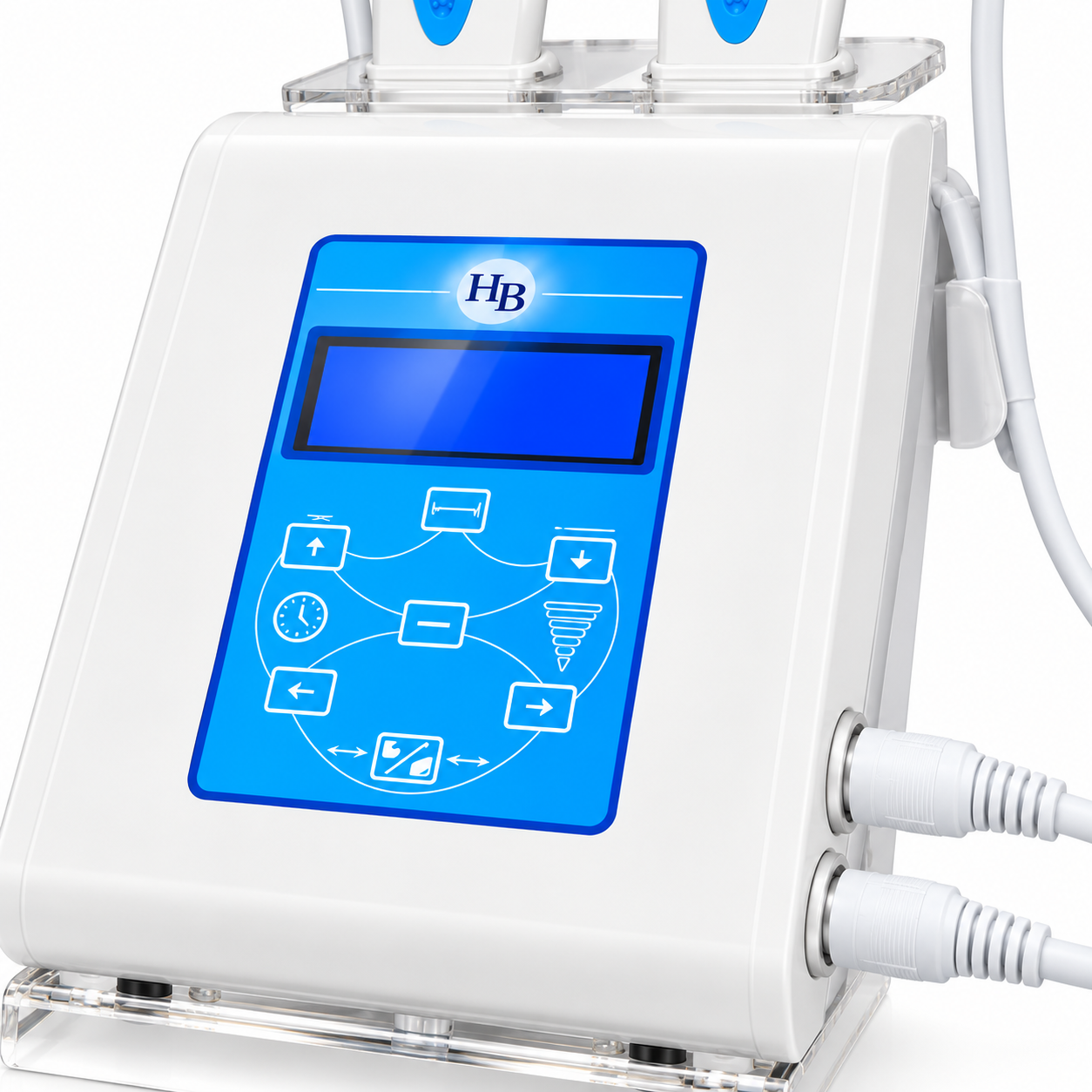 Professional Ultrasonic Skin Scrubber HB-101C – Dual Handpiece Facial Cleansing & Skin Care System