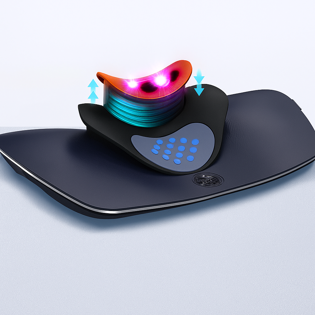 Adjustable Cervical Traction Device for Neck Support | Home Neck Stretcher for Comfortable Relaxation and Posture Alignment