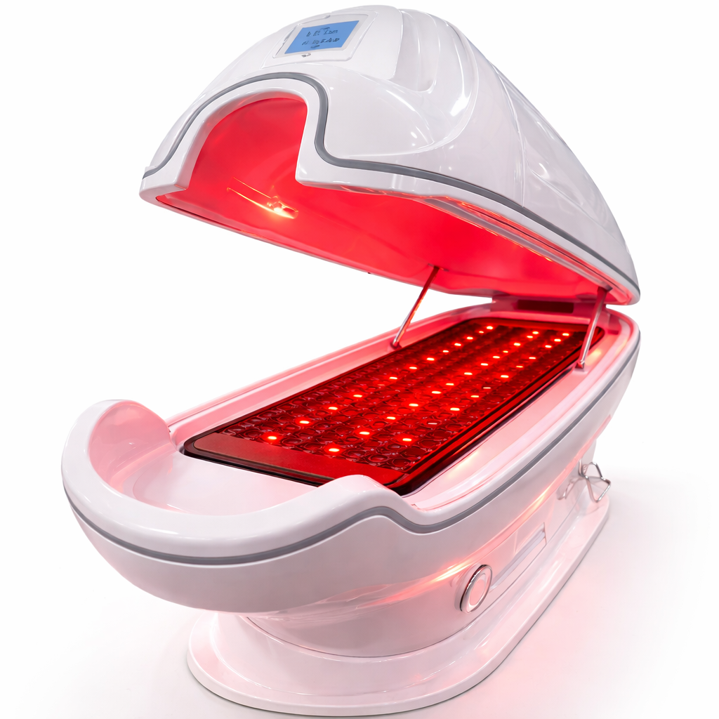 Theia Advanced Wellness Spa Capsule – LED Light, Infrared Heat, PEMF & Multi-Therapy Beauty Device