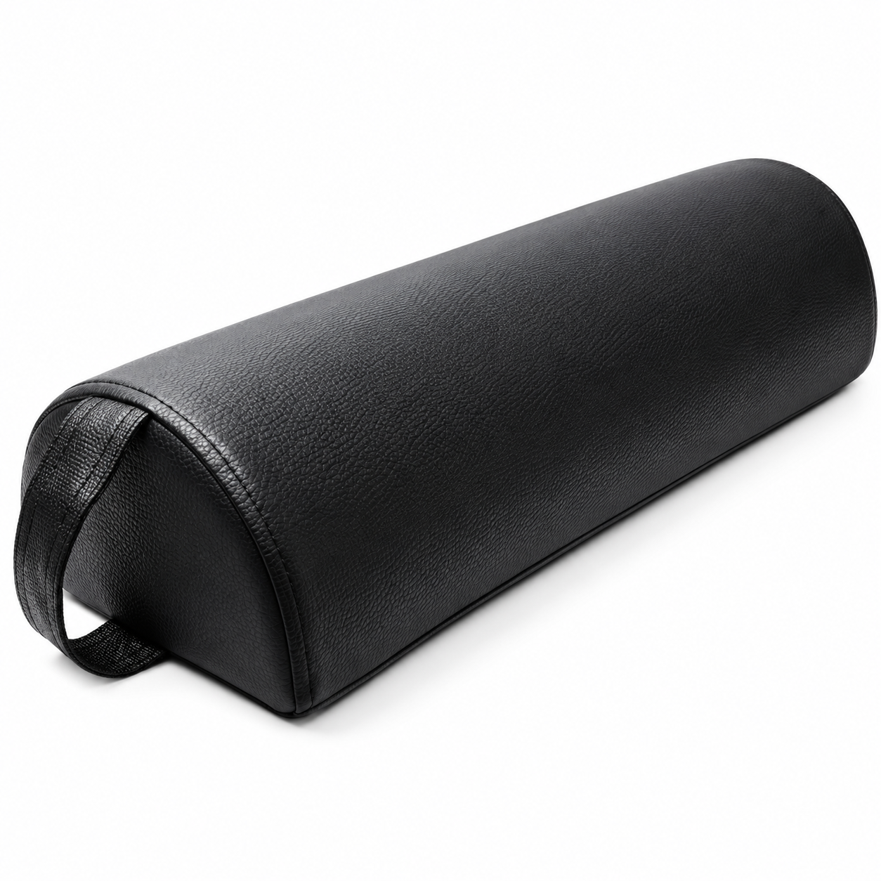 Massage Table Half-Round Bolster Pillow – High-Density Foam Support Cushion with Carry Handle