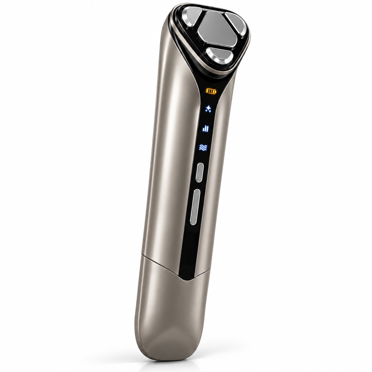4-in-1 Ultrasonic Facial Cleansing & EMS Skin Care Device – Red Light, Microcurrent & Deep Cleansin
