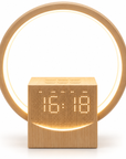 Sunrise Alarm Clock with Ring LED Light, Bluetooth Speaker, White Noise & Sleep Timer