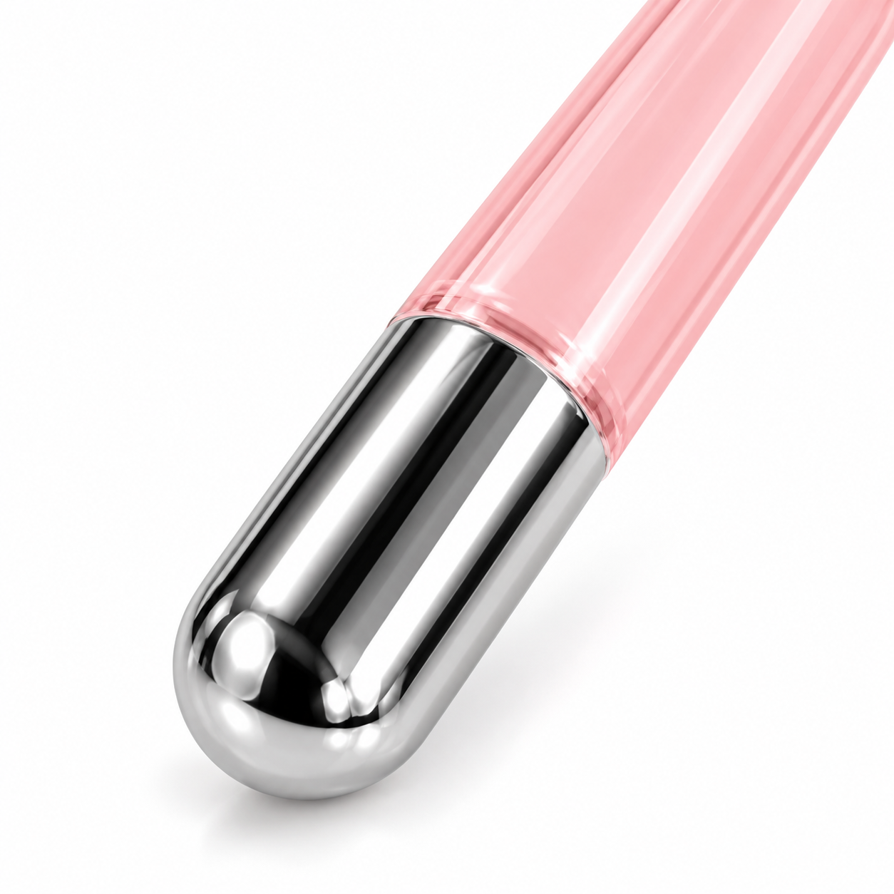High Frequency Glass Comb Electrode – Pink Replacement Comb Attachment for Scalp & Hair Treatment Devices
