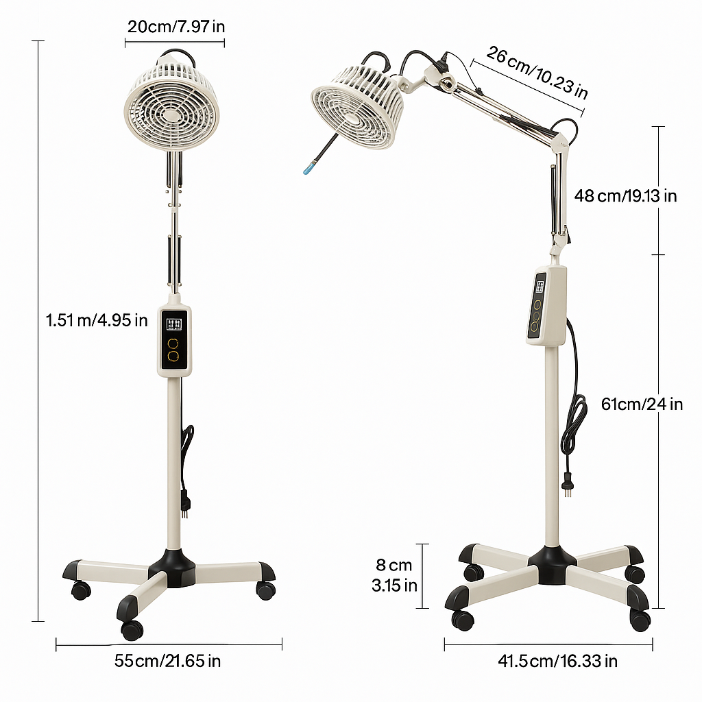 Theia Professional Red Light Deep Heating Lamp
