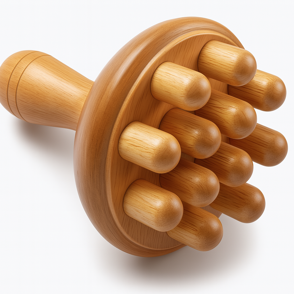 6 In 1 Wood Therapy Massage Tool Set