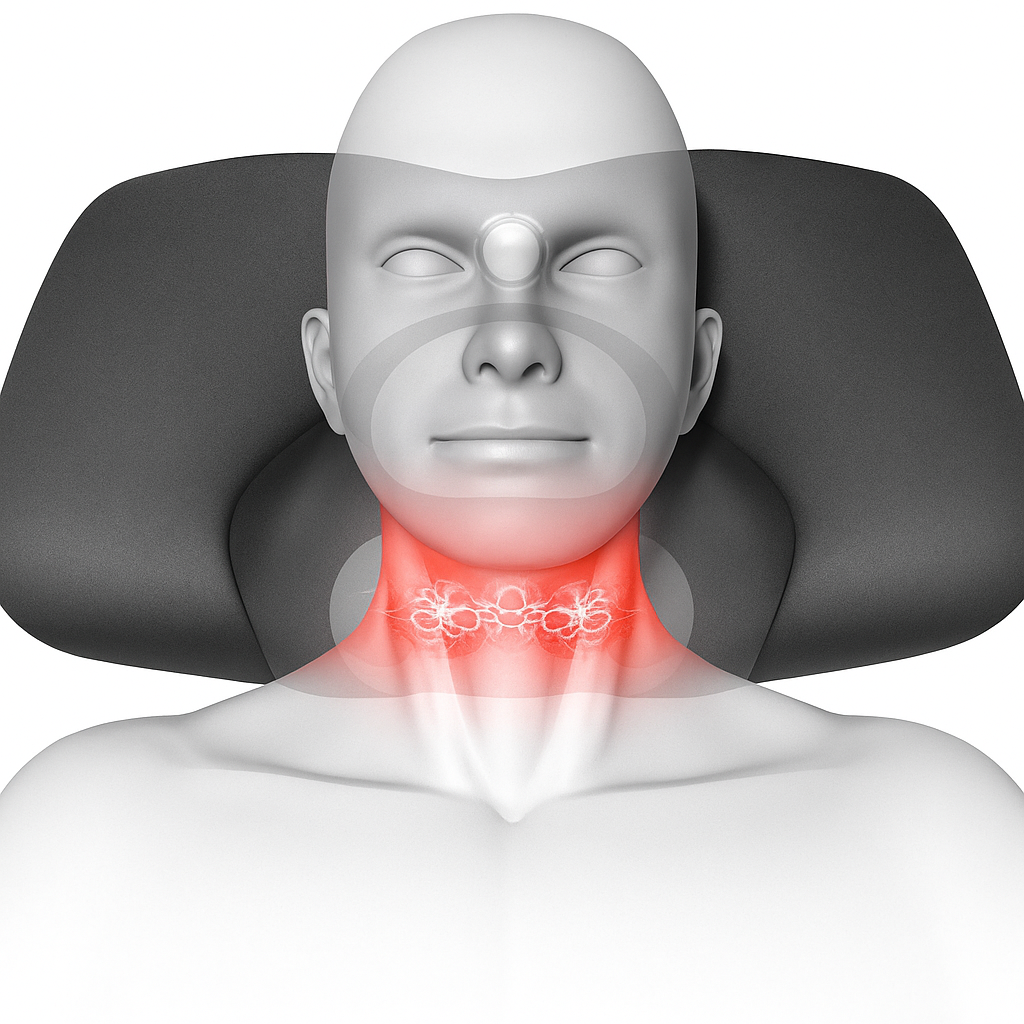 Adjustable Cervical Traction Device for Neck Support | Home Neck Stretcher for Comfortable Relaxation and Posture Alignment