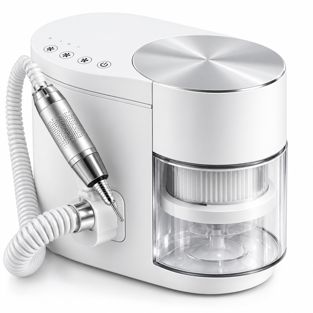 2-in-1 Professional Nail Drill & Dust Collector 35,000 RPM with 12kPa Suction