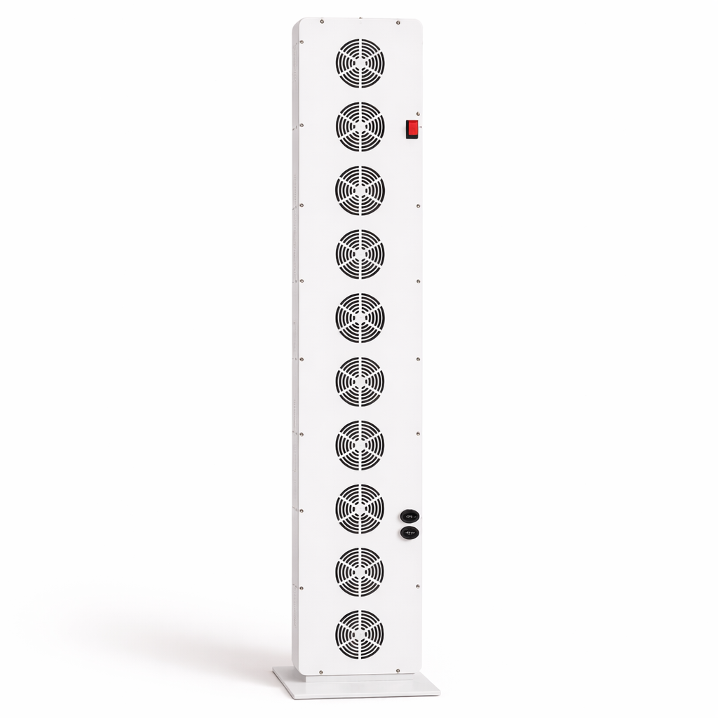 Full Body Red Light Therapy Panel Standing | 576 Dual-Chip LEDs | 9-Wavelength Infrared Light | Pain Relief & Recovery