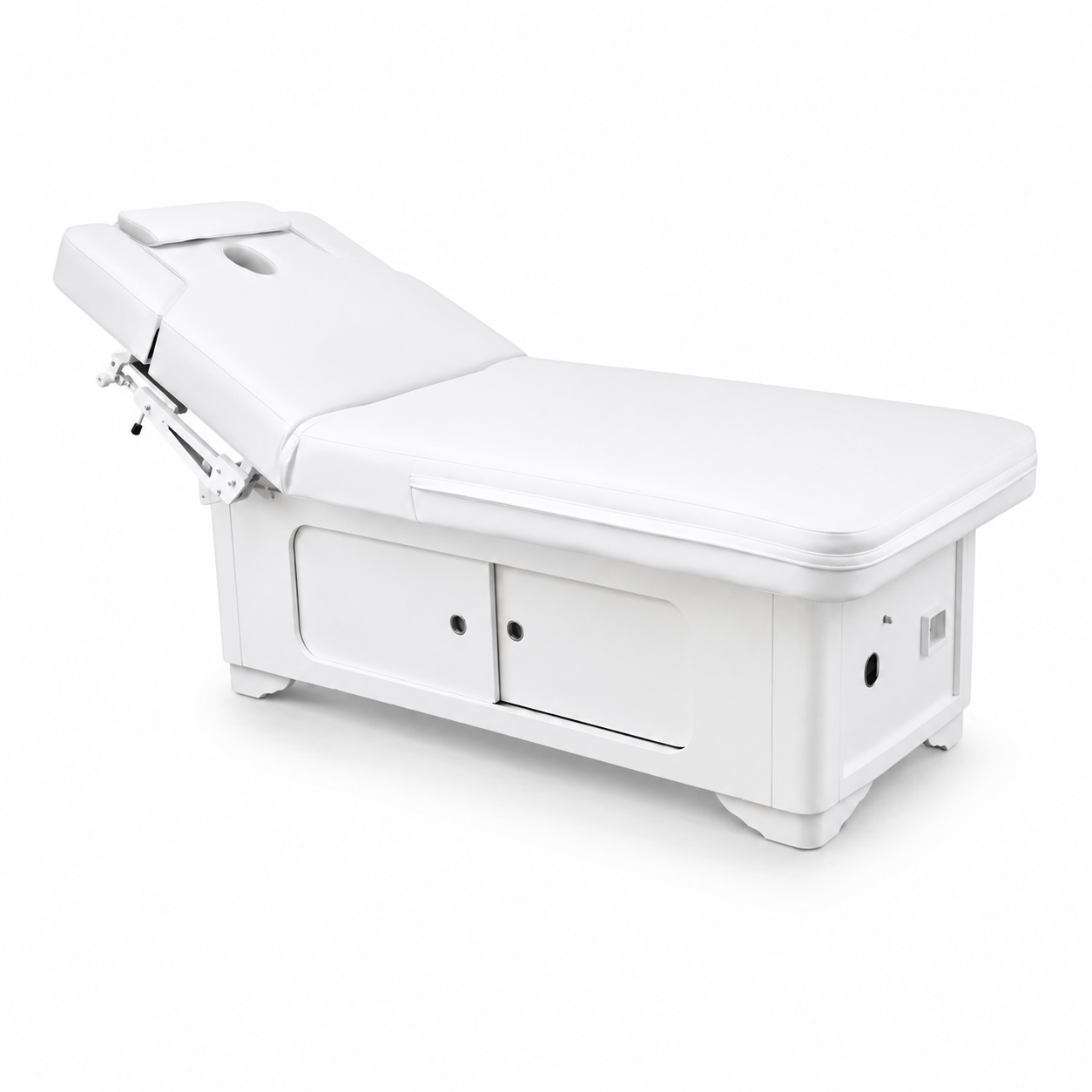 Luxury Electric Spa & Facial Treatment Bed with Heating & Adjustable Backrest