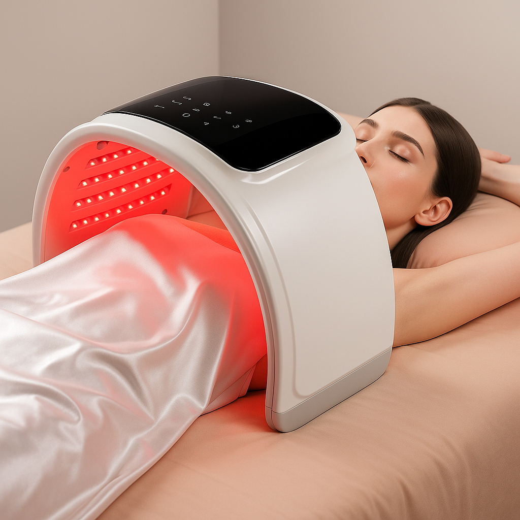 Professional 7-Color LED PDT Light Therapy Mask Skin Rejuvenation & Anti-Aging Device for Face Lifting, Wrinkle Reduction