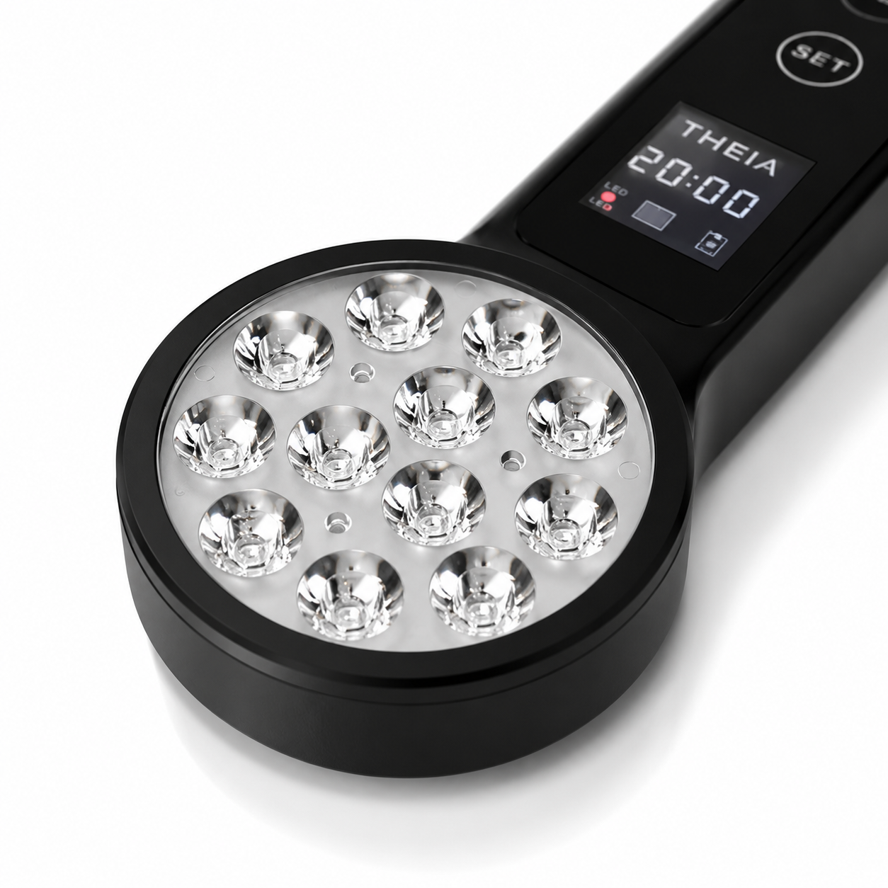 Theia Glow Pro LED Beauty Wand – Red & Infrared Light