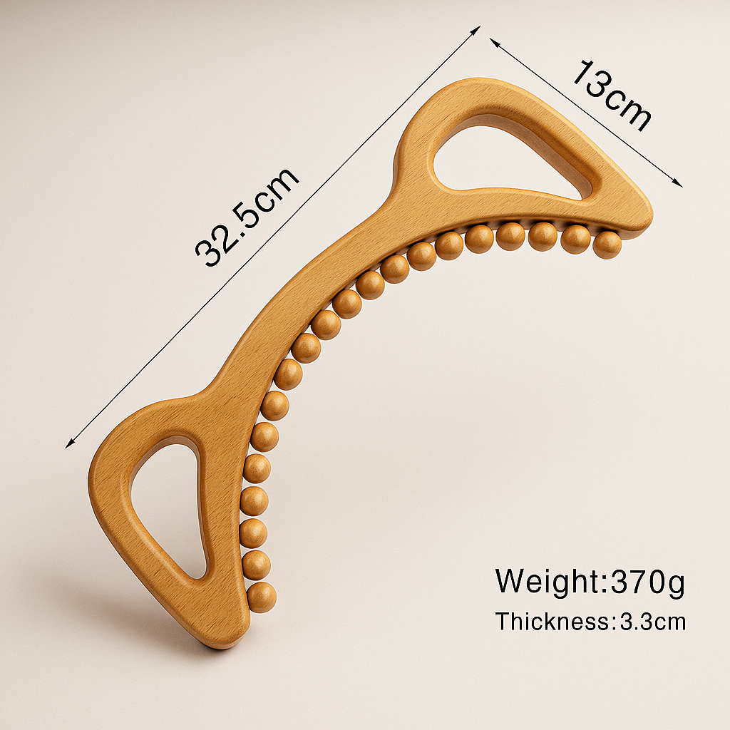 Theia Wood Therapy Massage Tool for Cellulite Reduction