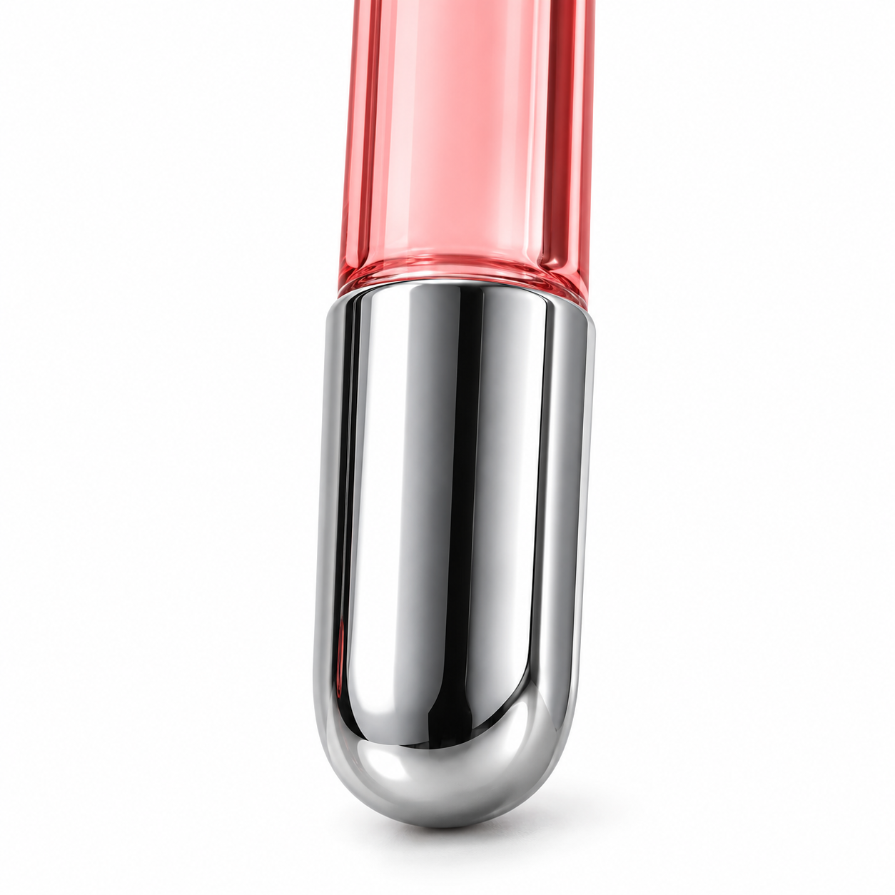 High Frequency Glass Heart Electrode – Pink Replacement Attachment for Facial & Beauty Devices