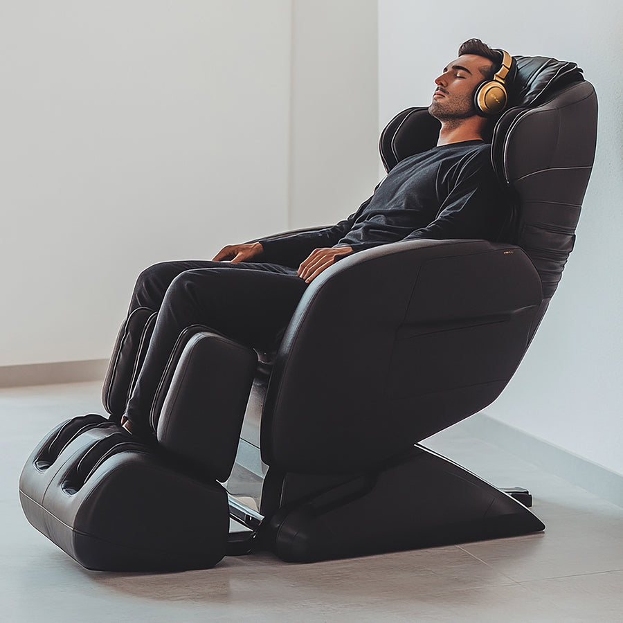 Zero Gravity Full Body Massage Chair – Recliner with Heating, Airbag Massage, Bluetooth Speaker, and Foot Roller for Ultimate Relaxation