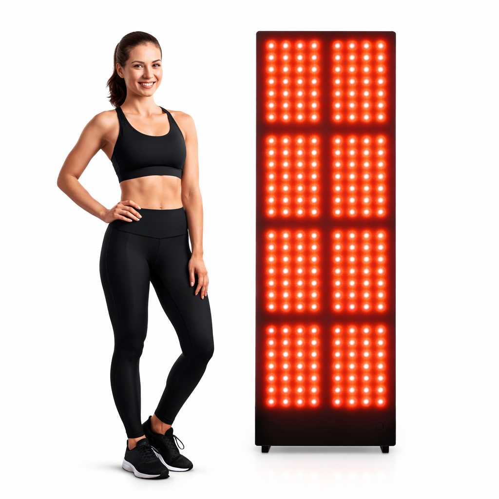 MP2400 – Portable Full Body Red & Near-Infrared Light Panel | 660nm & 850nm Dual Wavelength