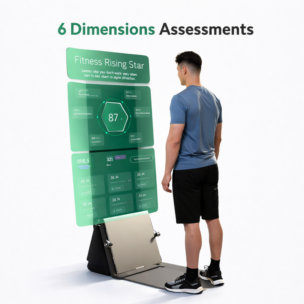 Smart AI Home Gym Equipment for Full-Body Training – Luxury Indoor Fitness System