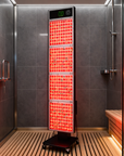 THEIA Infrared Red Light Sauna Panel – Standing Indoor LED Light Sauna, 660nm & 850nm, 1600W, Full Body Use