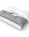 Adjustable Cervical Neck Support Pillow – Ergonomic 3-in-1 Sleeping Pillow with Detachable Neck Cushion