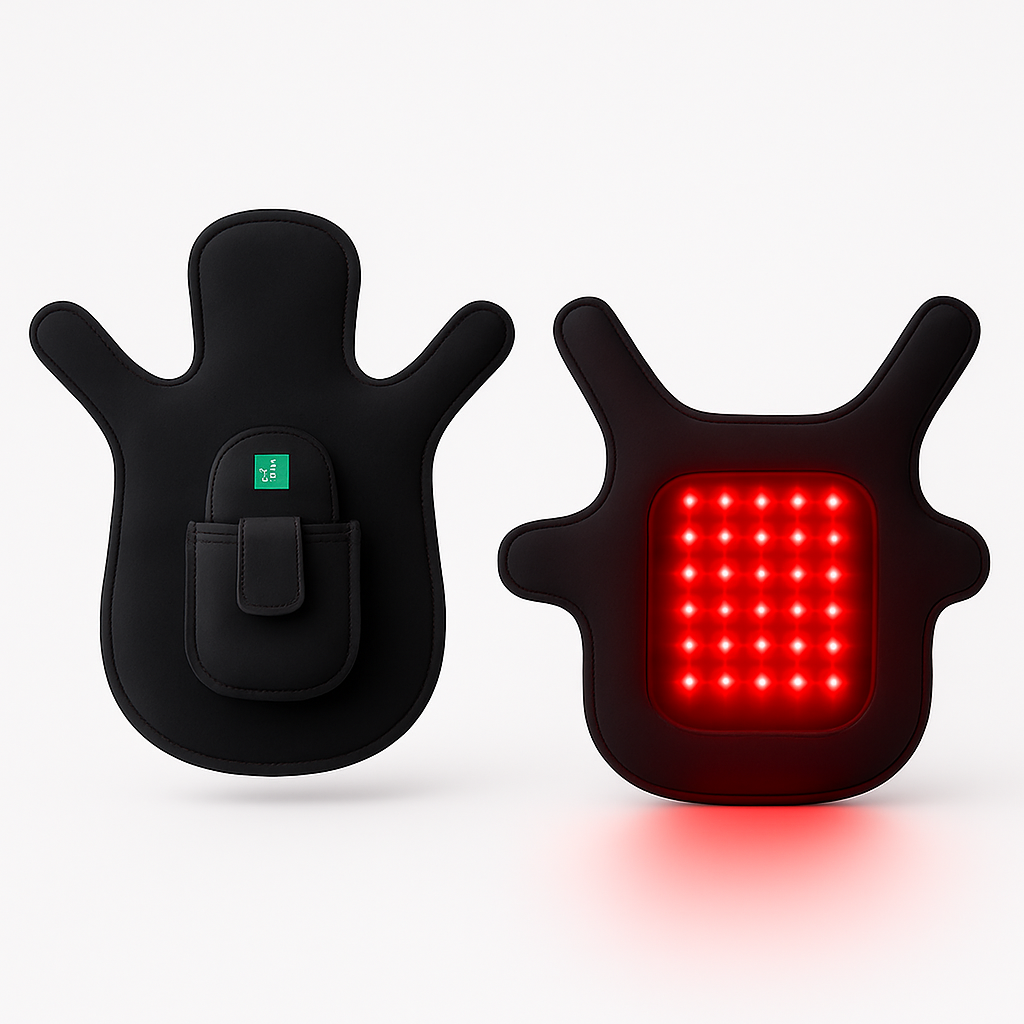 Pet Red & Near-Infrared LED Light Vest – Wearable Wellness Light Wrap for Cats & Dogs