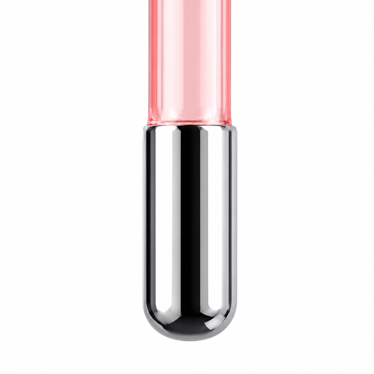 Flat High Frequency Glass Electrode Replacement Tube – Red Facial Wand Tip