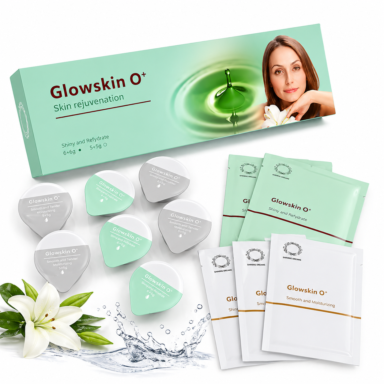 CO2 Oxygen Bubble Facial Kit – Glowskin O+ Capsules