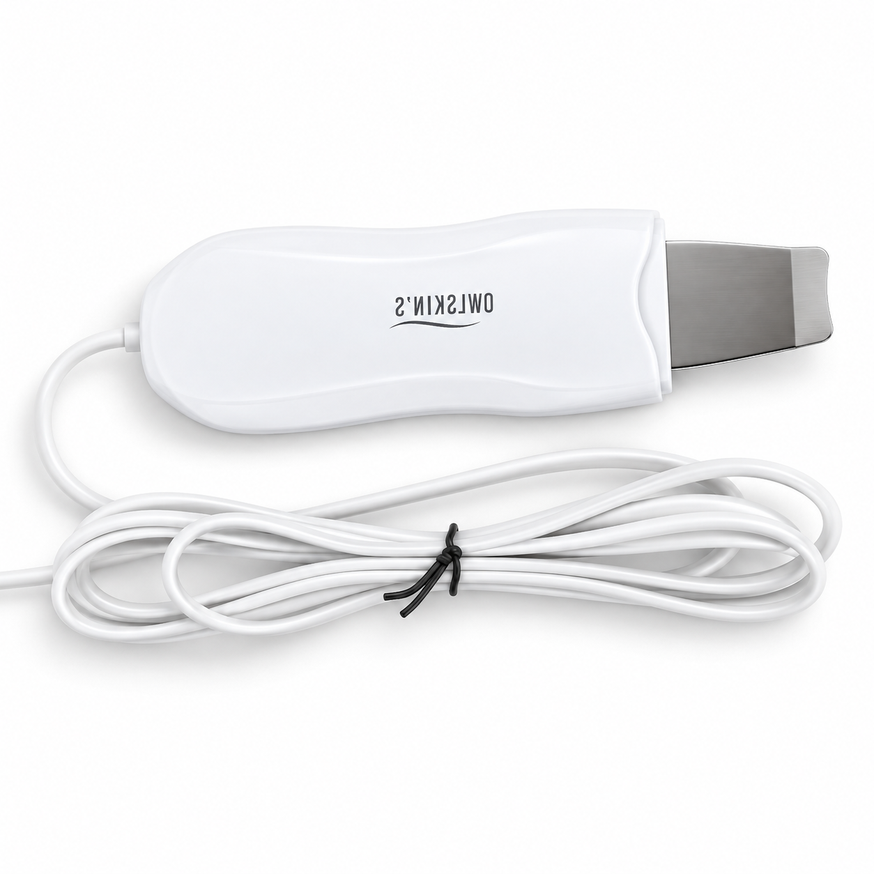 Ultrasonic Skin Scrubber Replacement Handpiece with Cable for Compatible Facial Machines